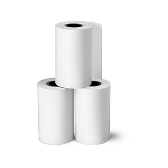Staples Thermal Paper Rolls, 1-Ply, 2 1/4" x 50', 50/Carton (18875/3295)