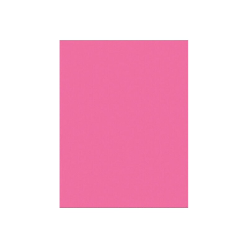 Pacon Kaleidoscope Multipurpose Paper, 24 lbs., 8.5" x 11", Hot Pink, 500/Ream (102052) image 1