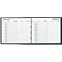 Rediform Visitor Book, 9.88" x 8.5", Black, 64 Sheets/Book (RED57802)~#|#~sp41688432_sc7