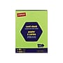 Staples Brights 65 lb. Cardstock Paper, 8.5" x 11", Bright Green, 250 Sheets/Pack (21103)~#|#~sp41688443_sc7