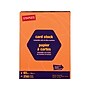 Staples Brights 65 lb. Cardstock Paper, 8.5" x 11", Bright Orange, 250 Sheets/Pack (21108)~#|#~sp41688444_sc7