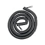 Power Gear 76139 25' Coiled Telephone Line Cord, Black~#|#~sp41688535_sc7