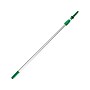 Unger OptiLoc 8' Telescoping Window Extension Pole, Aluminum, Silver/Green (EZ250)~#|#~sp41688542_sc7