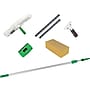 Unger Pro Telescoping Window Cleaning Kit, Silver/Green (PWK00)~#|#~sp41688545_sc7