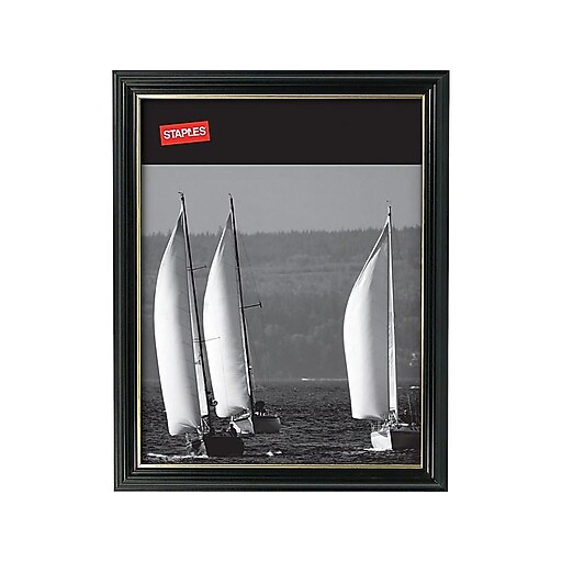 Staples Wood Picture Frame, Black (53123/20196) Staples