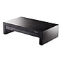 Fellowes Designer Suites Adjustable Monitor Riser, Up to 32" Monitor, Black  (8038101)~#|#~sp41688751_sc7
