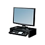 Fellowes Designer Suites Adjustable Monitor Riser, Up to 32" Monitor, Black  (8038101)~#|#~sp41688755_sc7