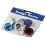 Advantus Badge Reels, Translucent Assorted Colors, 4/Pack (75464)~#|#~sp41688809_sc7