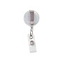 Advantus Badge Reels, Translucent Clear, 12/Pack (75473)~#|#~sp41688812_sc7