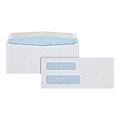 Quality Park Products® 3 5/8" x 8 5/8" White 24 lbs. Security Tinted Check Envelopes, 1000/Pack