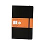 Moleskine Professional Notebooks, 9.75" x 7.5", College Ruled, 96 Sheets, Black (707223)~#|#~sp41693932_sc7