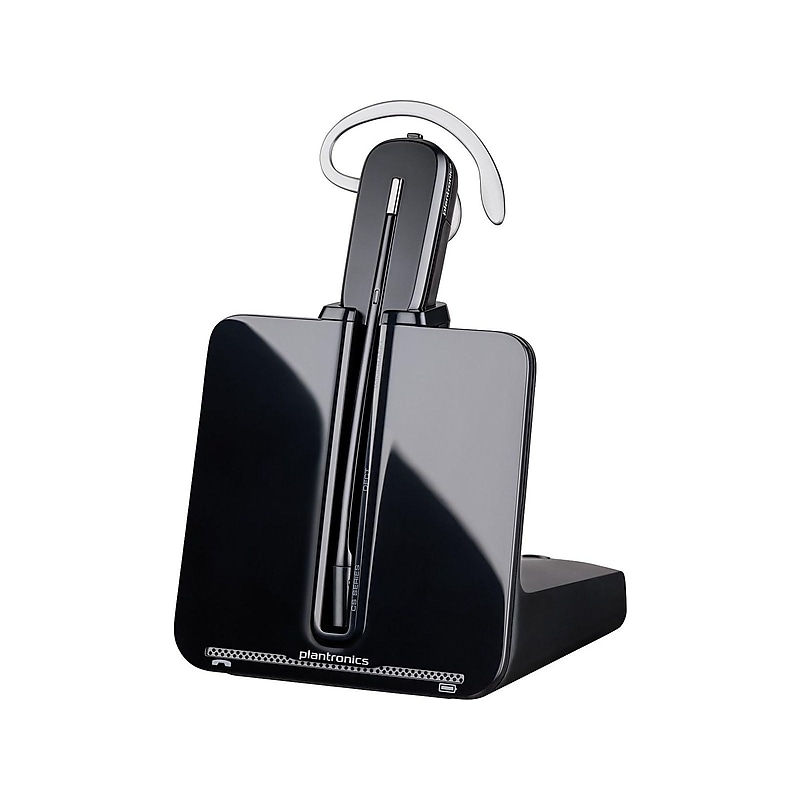 Poly CS540 Wireless Noise-Canceling Headset System, Black (84693-01) image 1