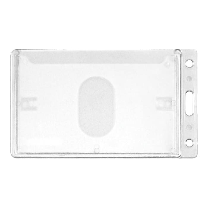 Advantus ID Badge Holders, Clear, 25/Box (76076) | Staples