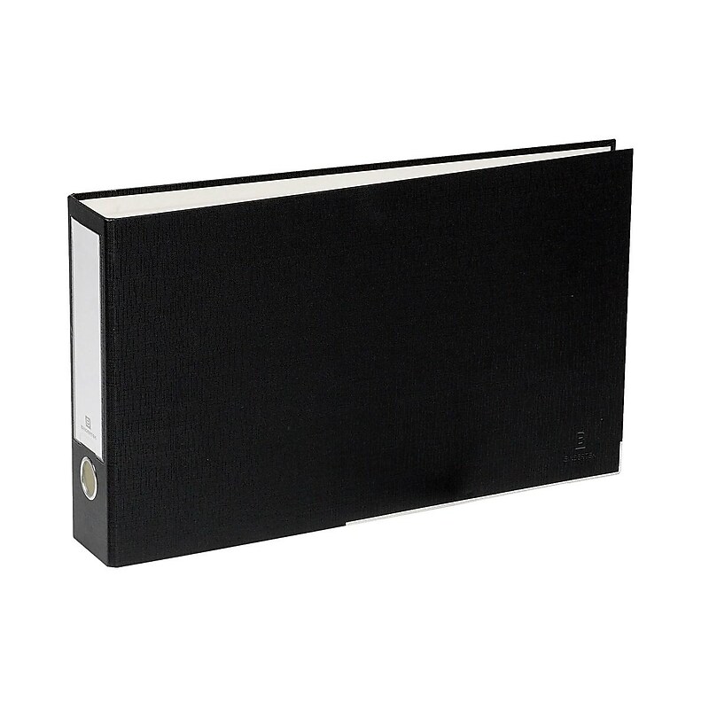 Bindertek One Touch 2" 3-Ring Non-View Binder, D-Ring, Black (3LDGN-BK) image 1
