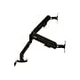 Staples Dual Monitor Arm – Adjustable Desk Mount for Computer Screens up to 30", Black~#|#~sp41694195_sc7