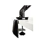 Staples Dual Monitor Arm – Adjustable Desk Mount for Computer Screens up to 30", Black~#|#~sp41694204_sc7