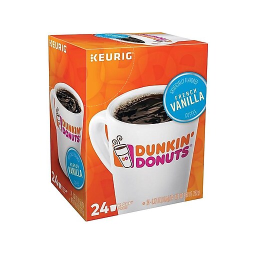 Dunkin' Donuts French Vanilla Coffee, Keurig® KCup® Pods, Medium Roast