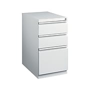 Staples 3-Drawer Vertical File Cabinet, Locking, Gray, 22.88"D (25172D)