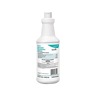 Crew Non-Acid All-Purpose Disinfectant Bathroom Cleaner, Floral Fresh, 32oz, EA (100925283)