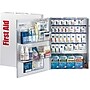 SmartCompliance Metal First Aid Cabinet, ANSI Class B, 150 People, 922 Pieces (90732)~#|#~sp41694503_sc7