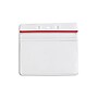 IDville ID Badge Holders, Clear/Red, 50/Pack (134523531)~#|#~sp41694510_sc7