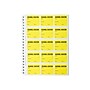 IDville Visitor Sticker Name Tags/Labels, Bright Yellow, 225/Box (134678331)~#|#~sp41694519_sc7