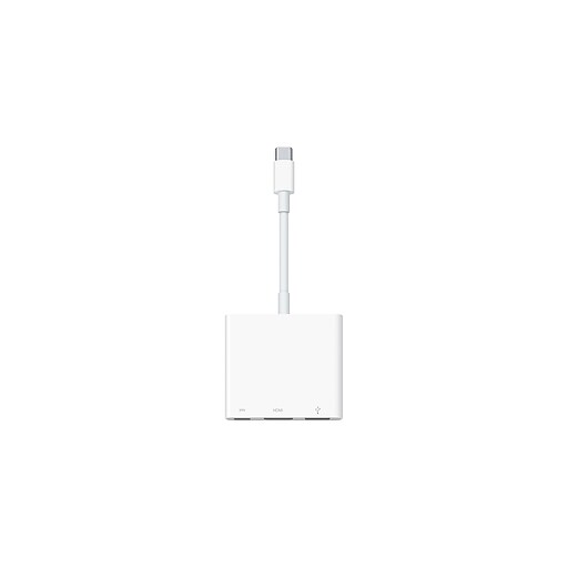 Apple USB-C to USB-C/HDMI/USB Adapter, Male to Female, White
