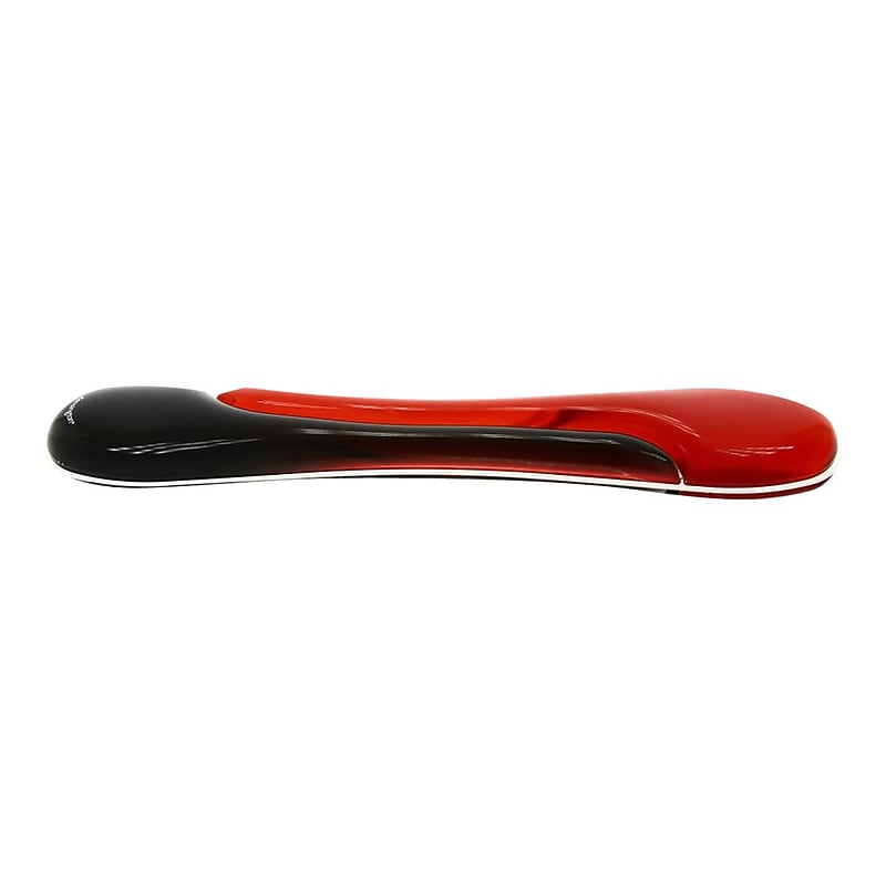 Kensington Duo Gel Wrist Rest, Black/Red (62398) image 1