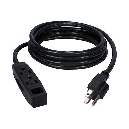 QVS PC3PX Power Extension Cord, 25' at Staples