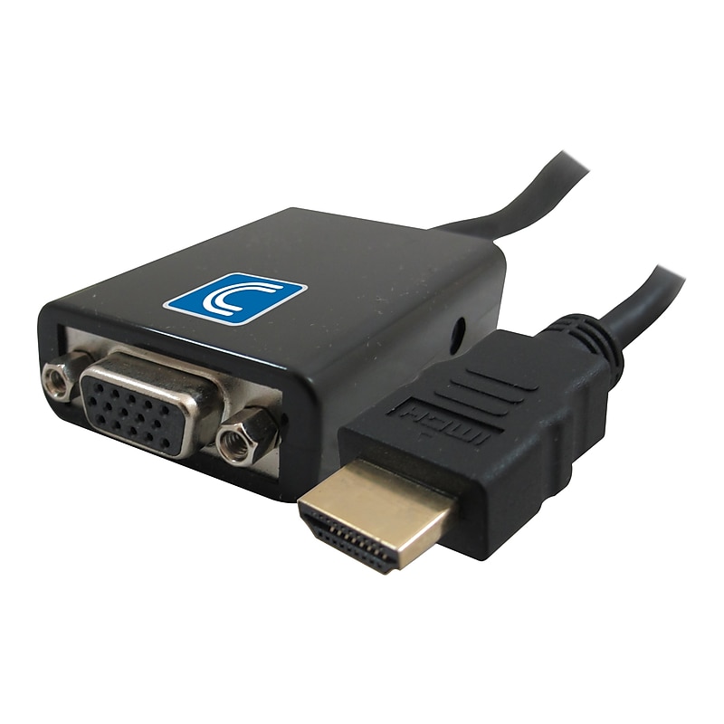Comprehensive HDMI to VGA Converter, Male to Female (HDAM-VGAF) image 1