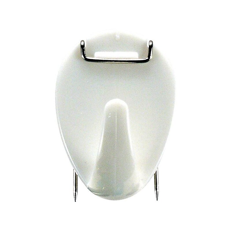 Officemate Cubicle Hooks, White, 5/Pack (30180) image 1