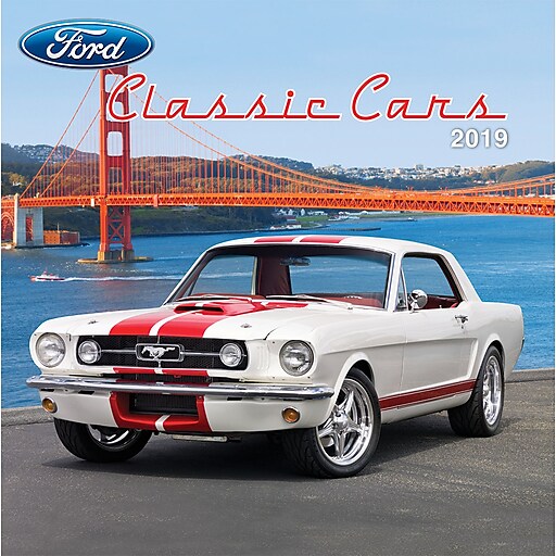 Shop Staples for 2019 Turner Ford Classic Cars Wall Calendar(19998012104)