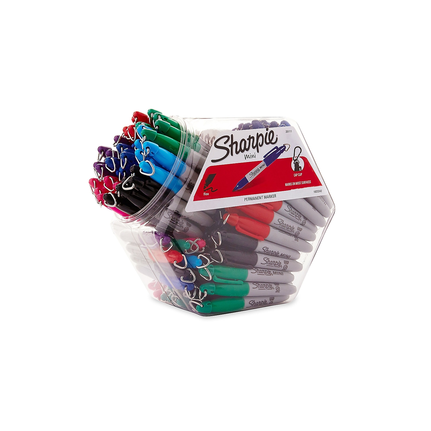 Sharpie Mini Permanentmarker feine Spitze sortiert Großpackung (35111) 100405 - Bild 2 von 4