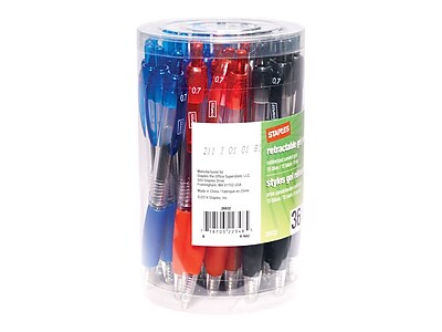 staples gel pens