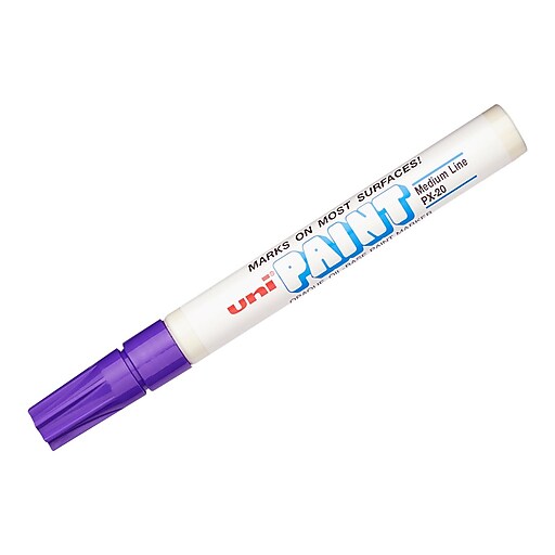 uni® Paint Markers, Violet at Staples