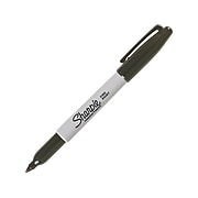 Sharpie Permanent Markers, Fine Point, Black, 12/Pack (1812419)