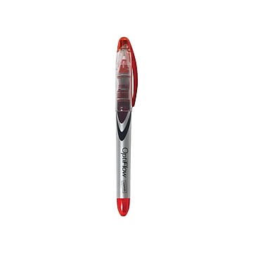UPC 718103081849 product image for Staples OptiFlow Rollerball Pens, Fine Point, Red Ink, Dozen (15196) | upcitemdb.com