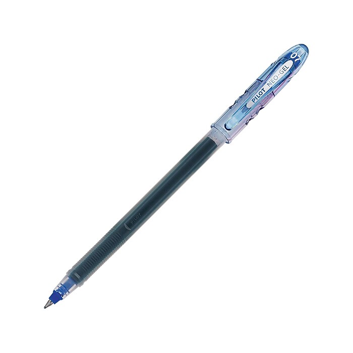 Pilot Neo-Gel Gel Pens, Fine Point, Blue Ink, Dozen (14002) | Staples