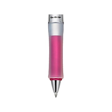 Pilot Dr. Grip Center of Gravity Retractable Ballpoint Pen, Medium Point, Black Ink, Pink Grip (36182)