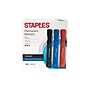 Staples DuraMark Permanent Markers, Chisel Point, Assorted, 12/Pack (10404)~#|#~sp41816538_sc7