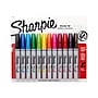Sharpie Permanent Markers, Brush Tip, Assorted, 12/Pack (1810704)~#|#~sp41816573_sc7