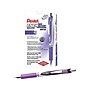 Pentel EnerGel RTX Retractable Gel Pens, Medium Point, Purple Ink, Dozen (BL77-V)~#|#~sp41816659_sc7