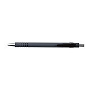 Staples Aura Retractable Ballpoint Pens Medium Point Black Ink Dozen 29091 