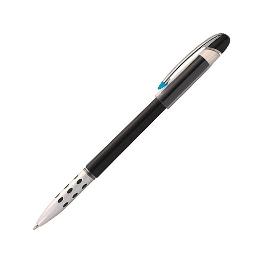 Staples Xeno Ballpoint Pens, Medium Point, Black Ink, Dozen (17838)