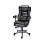 Staples Osgood High-Back Ergonomic Bonded Leather Swivel Manager Chair, Black (61305-CC)~#|#~sp41816827_sc7