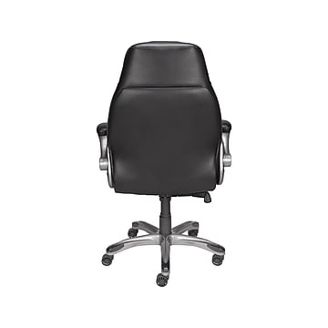 Staples Torrent Bonded Leather Manager Chair, Glossy Black (51283/20224)