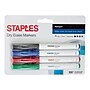 Staples Remarx Dry Erase Markers, Fine Point, Assorted, 4/Pack (29207)~#|#~sp41817026_sc7