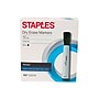 Staples Remarx Dry-Erase Markers, Chisel Tip, Black, 12/Pack (29211-CC)~#|#~sp41817029_sc7