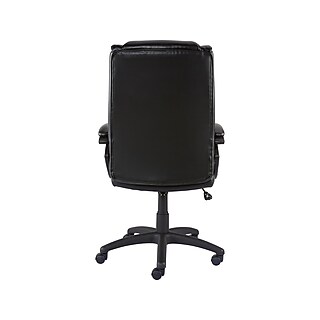 Traymore Luxura Managers Office Chair - Black, Adjustable Arms, Tilt Tension, 7-Year Warranty