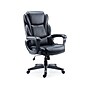 Staples Mcallum Ergonomic Bonded Leather Swivel Manager Chair, Black (51473)~#|#~sp41817378_sc7